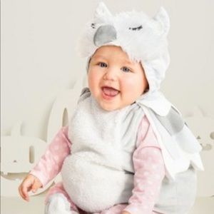 Baby snow owl costume 0-6 months